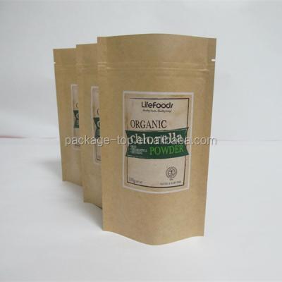 China Kraft paper moisture proof bag for milk powder/whey protein/flour/rice for sale