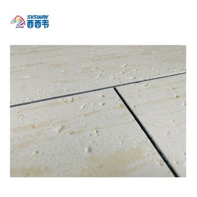 China Lightweight / High Standard Simulation Ceramic Countertops Porcelain Travertine Arbitrary Modeling Foam Outdoor Tile for sale