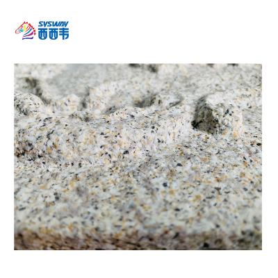 China Lightweight / High Simulation Level Sell Well New Type Wall Cladding Panels Granite Artificial Stone Embossed Decorative Panel for sale