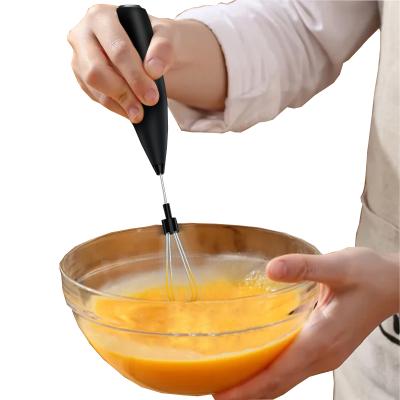 China Viable Mini Handle Cooking Tools Electric Milk Frother Foamer Beater Mixer Agitator Egg Beater for sale