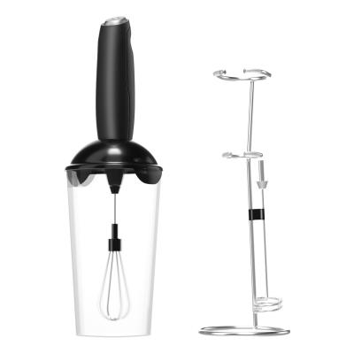 China Hot Selling Beater Ejector Knob Amazon Tools Coffee Cooking Stirrer Hand Milk Frother Egg Beater Mixer for sale