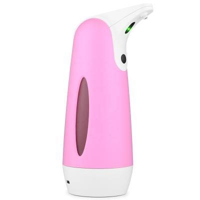 China Hot Sale 400ML USB Sensor Touchless Baby Care Hand Sanitizer Automatic Liquid Refillable Foam Soap Dispenser Foam Soap Dispenser for sale