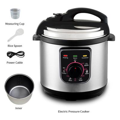 China Hotel Modern Design Economic 5L Capacity Electric Pressure Cookers Commercial Electric Pressure for sale