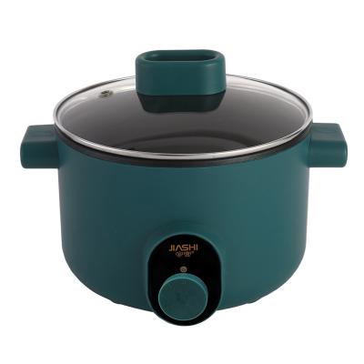 China Multifunctional Outdoor Good Quality Non-stick Aluminum Cooking Pot Mini Electric Hot Pot for sale