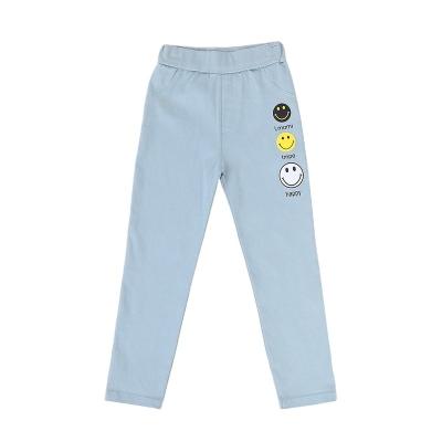 China Breathable 90CM-160CM Factory Wholesale Children's tight Leggings sequains patches fashion kids Sport Pants trousers Casual Pants for girls for sale