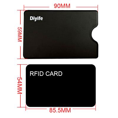 China Customized Waterproof / Waterproof PVC RFID Sleeve Card Holder , RFID Card Sleeve for sale