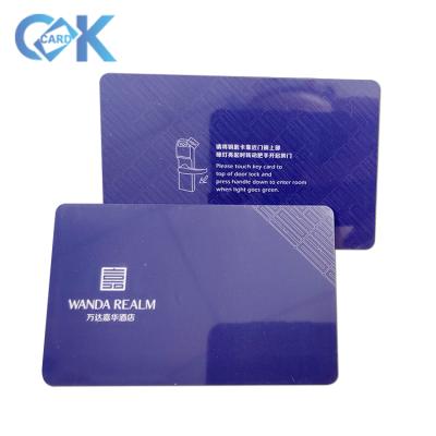 China Customized PVC/ABS/PET RFID/NFC Chip Card Hot Sale Hotel Key Card for sale