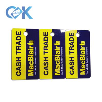 China PVC / ABS Plastic Full Color Printing 3 Free Design Up Combo Plastic Gift Card For Bonus for sale