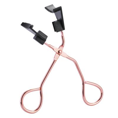 China Beauty Care Makeup Tools Holder Top Quantum Eyelash Curler Soft Magnetic Stainless Steel Wick Hair Curler for sale