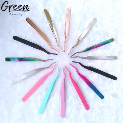 China Beauty Care Make Tools Private Label Makeup Tool Tweezers Glitter Eyelash Applicator for sale