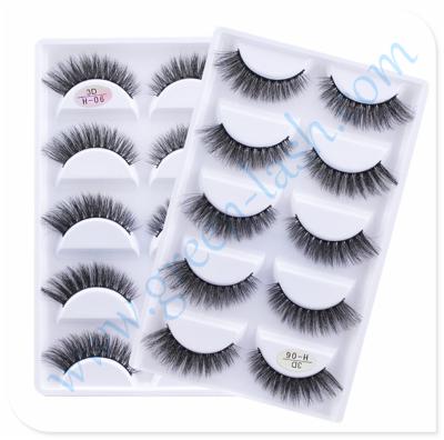 China Fast Shipping Natural Silk Long Lash 3D Synthetic False Eyelashes Custom Box With Logo for sale