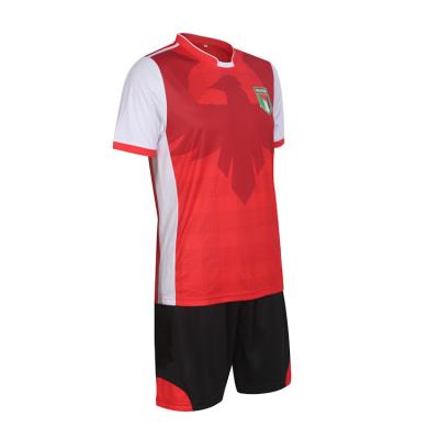 China Breathable100% Custom Made High Quality Quick Dry Polyester Soccer Uniform Kit for sale