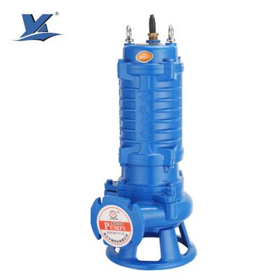 China GNWQ Double Knife Cutting Sewage Pump Submersible Industrial Water Pumps for sale