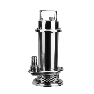 China Family homes QDX-S(A) electric submersible pump sewage drainage water pump for sale