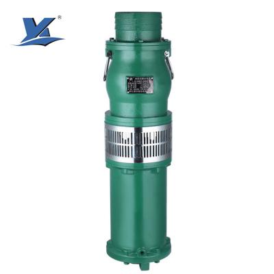 China QY Submersible Large Flow Irrigation Oil Filled Submersible Pump for sale