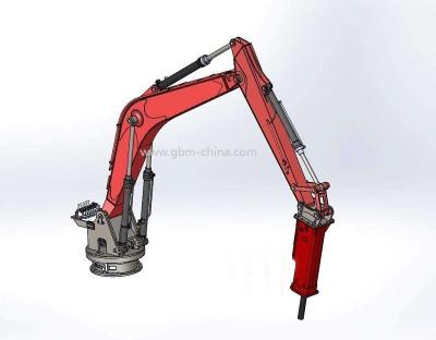 China Hydraulic Rock Boom Breaker from GBM Machinery Repair Shops for sale