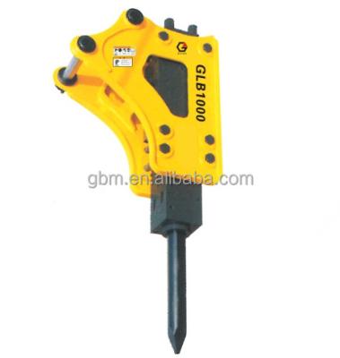 China Construction Material Shops Side Type Hydraulic Breaker For Excavator / Hydraulic Breaker for sale