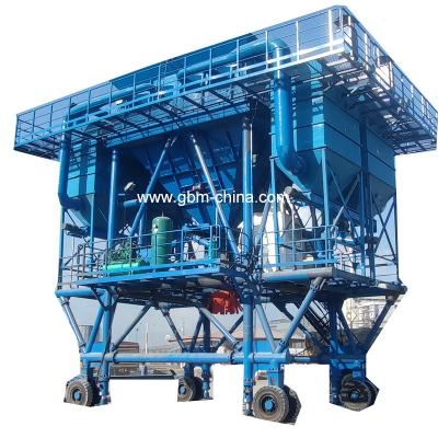 China Building material shops port application eco hopper 50m3 bulk cargo mobile cement slag handling for sale