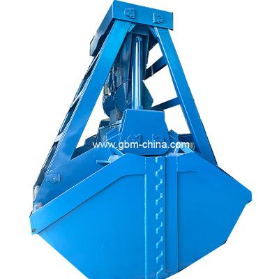 China Building Material Shops GBM 25ton Cordless Remote Control Hydraulic Clamshell Grab Bucket for sale