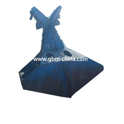 China Building Material Stores 10m3 Scissor Grab / Bulk Cargo Grab / Mechanical Grab for sale