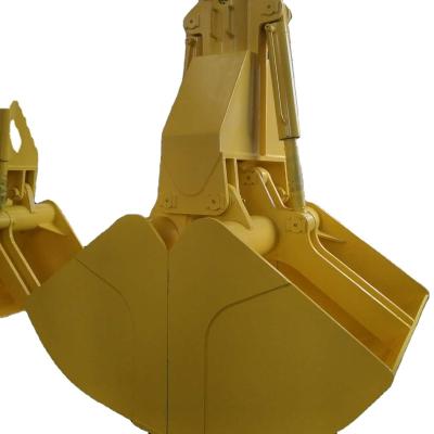 China Scrap Metal GBM Hydraulic Clamshell Excavator Grab Bucket For Dredging for sale