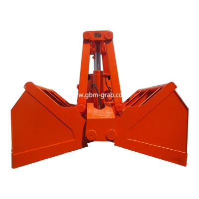 China energy & GBM Hydraulic Clamshell Mining Bucket For Sale Excavator To Unload Bulk Cargo for sale