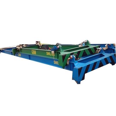 China Factory Semi Automatic Spreader 20ft 40ft Container Lifting Spreader for sale