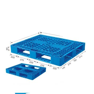 China Suzhou Manufacturer 100% Good Quality Single Faced Standard Cheap Plastic Pallet Manufacturers for sale