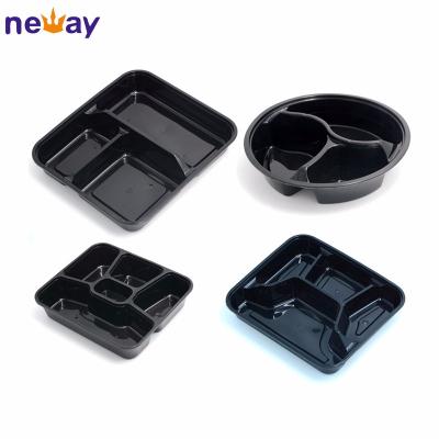 China Stored promotional disposable plastic lunch box, bento lunch box for sale