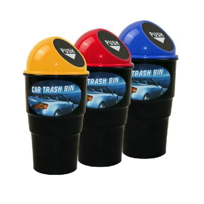 China 2018 manufacturers selling mini viable hot car plastic small trash can for sale