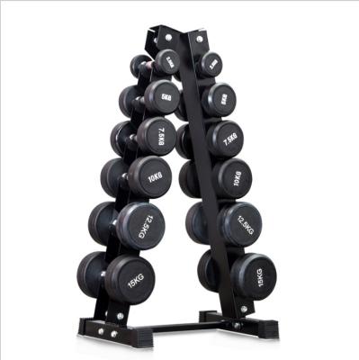 China Modern Professional Fitness Equipment Dumbbell Storage Rack Home / Gym Dumbbell Rack for sale