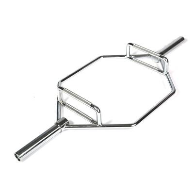 China Durable Fitness Equipment Gym Barbell Weightlifting Barbell Hex Bar for sale