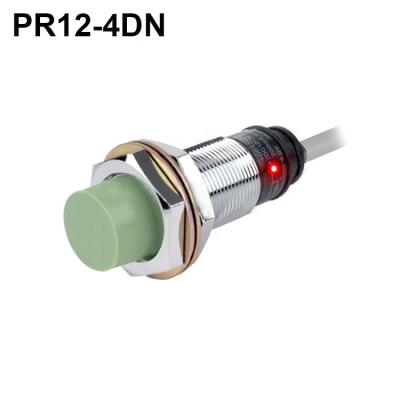 China M12 Unshielded Position Sensor Cylindrical Detect Metal Object 4mm Inductive Switch NPN NO Proximity Switch Proximity Sensor PR12-4DN for sale