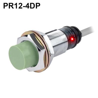 China M12 Prosition Position Sensor Use Detection PNP Unprotected Switch NO PR12-4DP Proximity Switch Inductive Proximity Sensor for sale