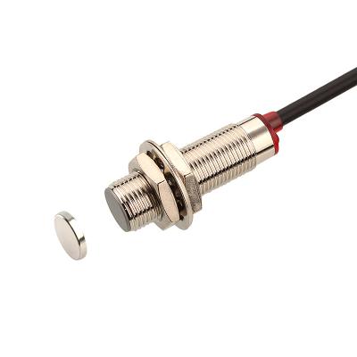 China NJK-5002A Long Body DC Models 3 Wire High Frequency Detect Metal Object M12 Magnetic Proximity Switch PNP NO Hall Sensor M12 for sale