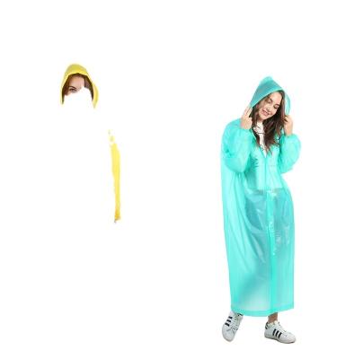 China Bachelorette Rainwear Custom Logo Good Quality Reusable Raincoat for sale