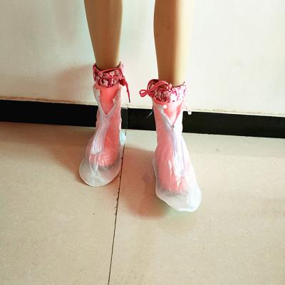 China PVC Fashion Waterproof Shoes Overshoes Boot PVC Rain Shoes Covers For Suite PVC for sale