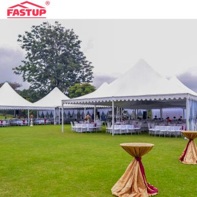 China 6061/T6 Aluminum Multiside Pagoda Style Marquee Tent For Exhibition And Party for sale