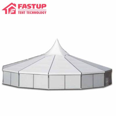 China Multi Side Exhibition Marquee Tent With Glass Doors for sale