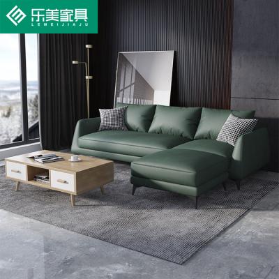 China Modular Sofa Three Seat Living Room High Quality Modern Small Room Sofas Comfortable Fabric Sofas for sale