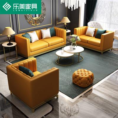 China Other New Arrival Corner Sofa Modern Fashion Sectional Sofa Luxury Genuine Leather Set for sale