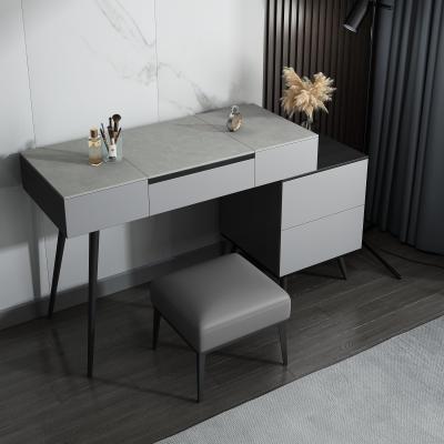 China Modern Dressers Luxury Design Makeup Table Wood And Stainless Steel Dressing Table for sale