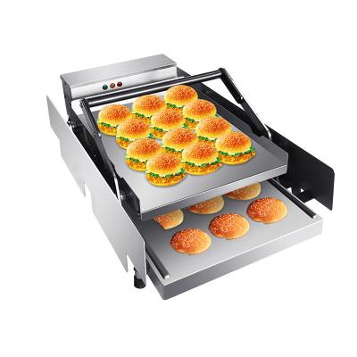 China Commercial Burger Machine Small Automatic Double-Layer Commercial Heating Burger Oven Catering Cooking Machinery and Equipment for sale