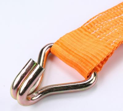 China Polyester EN12191-2 Standard Heavy Duty 0.5T 0.75T 1T 1.5T 2T 2.5T 5T Cargo Lashing Ratchet Tie Down for sale