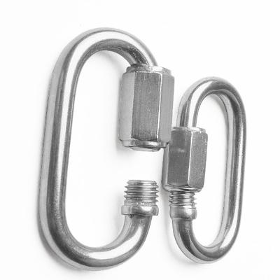 China Heavy Industry Egg Shape Spring Snap Hook Link Carabiner Quick Release Snap Hooks for sale