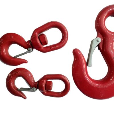 China Heavy industry or alloy hook manufacturer 320A/320C carbon steel steel drop forged lifting eye crane hook for sale