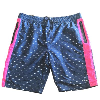 China 100% Polyester Quick Dry Anti-UV Beach Panel Shorts Fishing Swimsuit With Zipper Pocket for sale