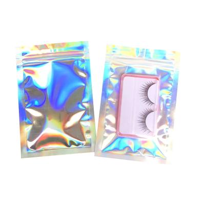 China Security Mylar Holographic Zipper Bag for sale