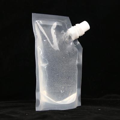 China Safety Stand Up Juice Drink Spout Pouch With Spout For Liquid Packing Plastic Bag for sale