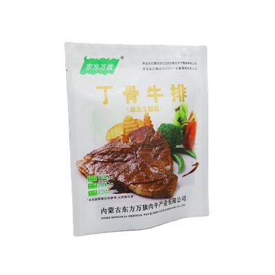 China Safety Food Grade Heat Seal Plastic Bag Custom Frozen Food Packaging for sale